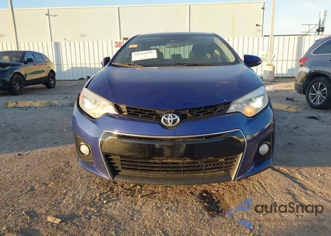 2015 Toyota Corolla S Plus from USA, damaged, VIN 2T1BURHE0FC448366